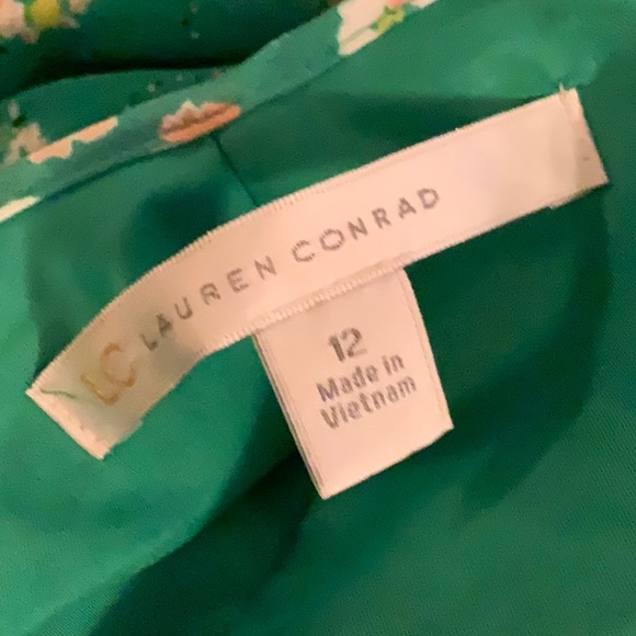 NWOT adorable floral ruffle LC party dress - Picture 5 of 5